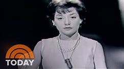 A Young Barbara Walters Returns From Paris | Archives | TODAY