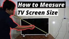 How to Measure TV Screen Size
