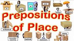 Prepositions of Place | English Grammar | Teacher Beth Class TV