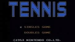 Wii: Virtual Console - Tennis Trailer