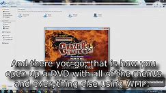 How to Play DVDs on Windows Media Player