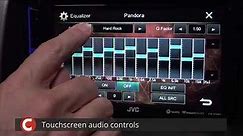 JVC KW-V25BT Display and Controls Demo | Crutchfield Video