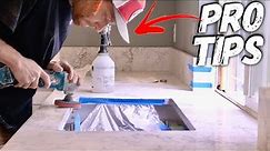 How A PRO Cuts And Install Countertops
