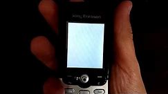 Sony Ericsson T610 - On/Off Sound, Battery Low.
