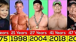 WWE John Cena Transformation From 1 to 46 Years Old