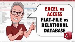 Excel vs Access | Pros and Cons | The Introduction to MS Access Course