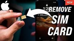 How to Remove Sim Card From iPhone