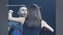 Adam Levine Accosted On Stage