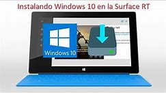 Instalando Windows 10 en la Surface RT