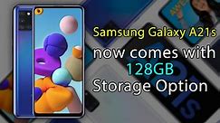 Samsung Galaxy A21s now comes with 128GB Storage Option: Worth A Buy? - video Dailymotion