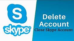 How To Delete Skype Account Permanently in Laptop l Close Skype ID Skype.com 2021