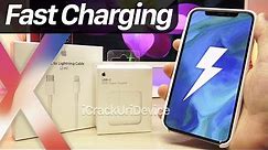 iPhone X Fast Charging