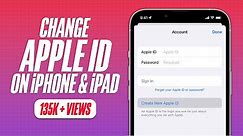 How to Change Apple ID on iPhone and iPad