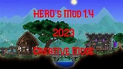 How to Install Terraria Creative mode in 2023 (HERO'S Mod 1.4)