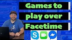 12 of the best games to play over facetime // Do you agree?