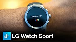 LG Watch Sport Android Wear Smartwatch - Hands On Review