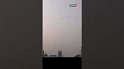 Moments: Rockets Fired From Gaza Towards Israel Intercepted | Israel Vs Palestine | Israel News