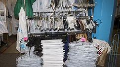 Dry cleaners are facing a hanger shortage
