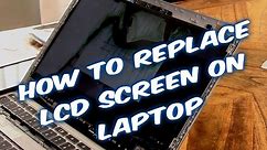 EASY WAY HOW TO FIX A BROKEN LAPTOP LCD SCREEN