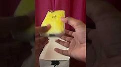 IPHONE 15!! (yellow) #papercrafts #iphone #unboxing #shorts