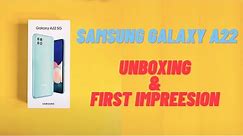 Samsung Galaxy A22 : Unboxing, First Look, Launch & Price in India