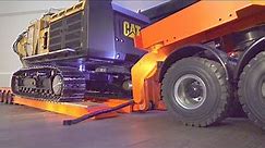 Volvo FMX 8x8 WITH 5 AXLE DEEP LODER! 100t LOWBOY FIRST FUNCTION TEST