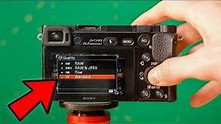 Sony a6000 Best Photo Settings | Beginner Guide For High Quality Photos