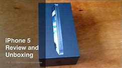 Apple iPhone 5 Review and Unboxing