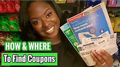How & Where To Find Coupons | Inserts, IPs, & Digitals | Couponing 101 for Beginners