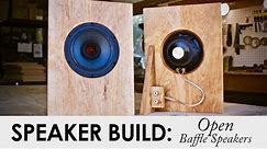 DON'T Build These Speakers... Yet! || DIY Open Baffle Speaker Build