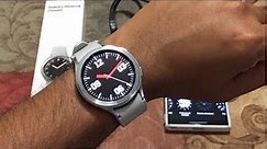 Samsung Watch4 Classic Silver (46mm) Unboxing and Impressions