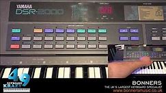 Yamaha DSR-2000 Keyboard - 32 Accompaniment Styles + Demonstration Song