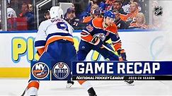 Islanders @ Oilers 11/13 | NHL Highlights 2023