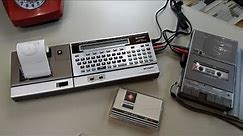 Demo Sharp PC-1500A. Rok / year 1981.