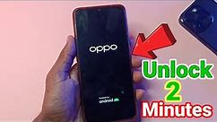 how to unlock oppo phone if forgot password without losing data🔥@minddisk