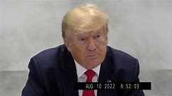 Video of Trump deposition in New York AG's civil probe released (Feb, 2023)