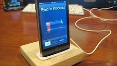 How To: Make an iPhone/iPod Dock!