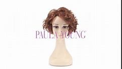 Paula Young Meryl WhisperLite Wig Stylish Mid-Length Bob Wig with Face-Framing Layers Of Loose Barrel Curls/Multi-tonal Shades of Blonde, Silver, Brown, and Red