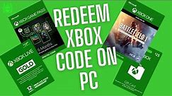 How to redeem a Xbox code on a PC through the Xbox App