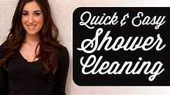 Quick & Easy Shower Cleaning Routine! How to Clean A Shower (Time Saving Tips) Clean My Space