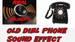 Old dial rotary phone ringing sound effect - 70's 80's realsoundFX