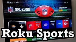 How to Watch Live Sports on Roku Free Channel TV Cable Team NFL NHL MLB Soccer College NBA FIFA