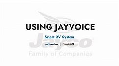 Using 'JayVoice' - JAYCOMMAND and TravelLINK Smart RV Systems, Pro Tablet