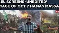 Israel Makes Public 'Raw, Unedited Bodycam Footage' Of Hamas' Oct 7 Massacre In Biggest Evidence Release