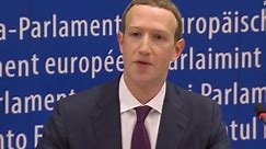 Zuckerberg grilled by European lawmakers