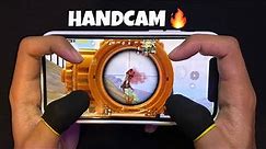 iPhone 11 Pro 💙 HANDCAM | 4 Finger Claw Gyroscope | PUBG Mobile