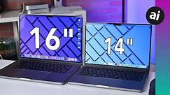 14" VS 16" MacBook Pro (2023)! Which Should You Buy? Compared!