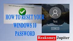 How to Use Active@ Boot Disk for Reset Forgotten Password Windows
