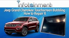 2018+ Jeep Grand Cherokee Screen Bubble Fix - Delamination Repair - Infotainment.com