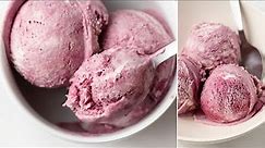 Blackberrry Ice Cream